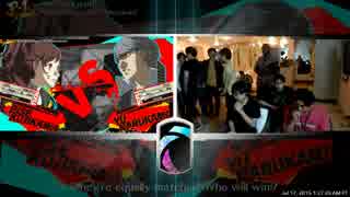【P4U2】憂にゃん(りせ) vs Grover(番長)【EVO2015前野試合】