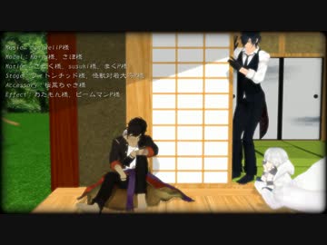 【MMD刀剣乱舞】 伊達組で Love  Logic