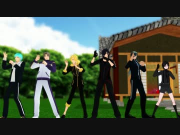 【MMD刀剣乱舞】内番で踊ってもらった　2日目【マジLOVE1000％】