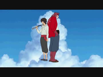 バケモノの子×時かけ×サマウォ×おおかみこどもでBad Day【描いてみた】