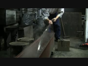 刀作り５　焼入れ