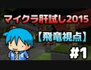 【Minecraft】マイクラ肝試し2015 #1【飛竜視点】