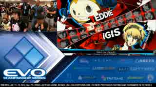 【P4U2】TOP32Winners はぎわら vs コイチ【EVO2015】