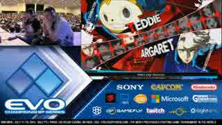 【P4U2】WinnersSemiFinal はぎわら vs タヒチ【EVO2015】