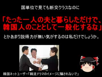 【ゆっくり政経】韓ネット民「韓流ドラマのイメージに騙されないで」