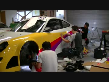 PORSCHE911ラッピング