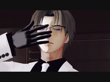 【MMD刀剣乱舞】インテリ眼鏡白スーツ長谷部～Breathe on me