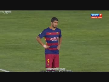 【高画質】バルセロナ vs. LAギャラクシー【フルハイライト編：ICC 2015】