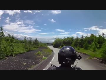 【黒R25日記】　2015/7/20　慣らしツー最終章　富士山一周