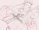 【描いてみた】DQ-3i 貴音とカンダタ
