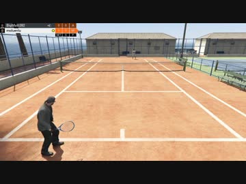テニスをするだけでチート扱いされる男.gta5