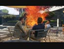 PC版GTA5 口から火炎放射のように炎を出してみた part13