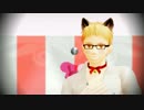 【MMDHQ!!】PiNK CAT【黒尾と月島】