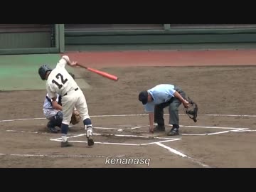 代打でものすごい奴現る フルver.　滑川総合　馬場優治選手（3年夏）