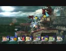 【amiiboでスマブラ3】LV1のamiibo8体で闘い続けてみる その6
