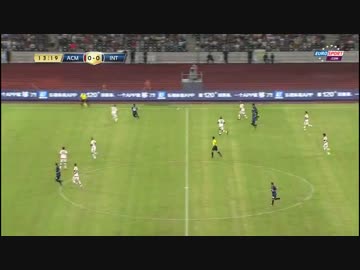 ようやく実現 【直接対決】本田ミラン×長友インテル【実に素晴らしい】