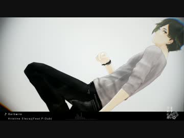 【MMD刀剣乱舞】鶯丸でBarbwire【お着替え注意】