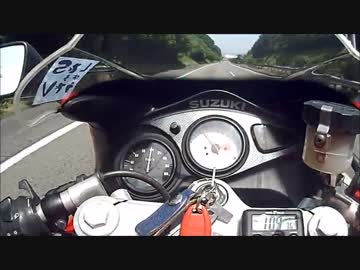 【SV400S】時速100キロで走ってみた【車載動画】