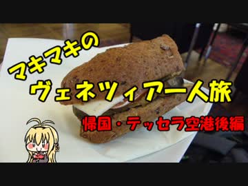 マキマキのヴェネツィア一人旅 part46 ～テッセラ空港後編～