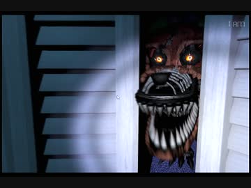 【実況】自宅警備員もやっぱり怖すぎるFive Nights at Freddy's4：02