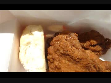 アメリカの食卓 492 アメリカ流ケンタッキーの食べ方。