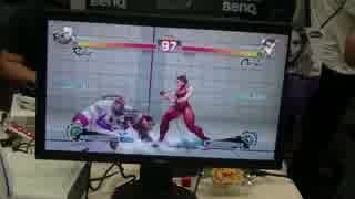 EVO2015　TOP280ルーザーズ　インコ(ルーファス) vs マツリ(春麗)