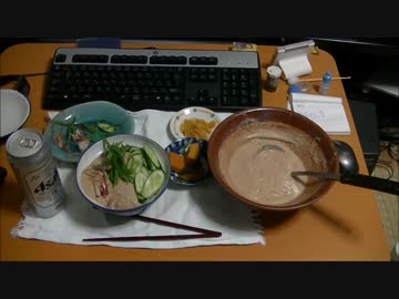 パンツマンの冷汁.