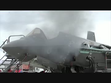 F-35Aが機関砲の射撃試験を実施