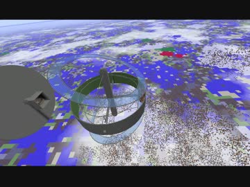 【Minecraft】重力に縛られずに生きていく31号【Voiceroid】