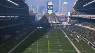 Madden NFL15　シーホークス対パンサーズ　前半