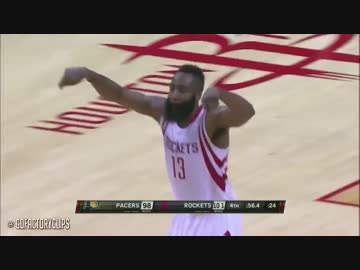 【NBA】ジェームス・ハーデン プレー集2015 part2【髭】