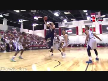 【NBA】ステフ・カリーの弟セス・カリー プレー集