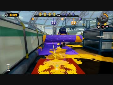 [Splatoon]全一52ガロン使いが無双するガチマッチ[31Kill3Death]