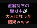 盗癖持ちの糞ガキが大人になった結果ｗｗｗ【2ch】