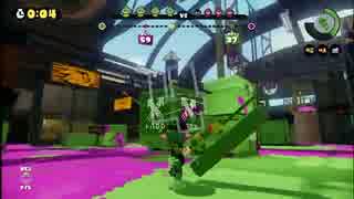 【WiiU】 スプラトゥーンでウデマエC＋からB－へアップ【蝉動画】