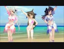 【めいな・水着な銀次郎＆紫月】Gravity=Reality【夏はみじゅぎだあああ】
