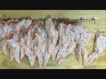 【鉄のフライパンシリーズ】手羽ギョウザ！【夏野菜料理祭】