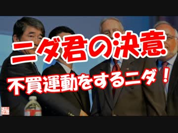 【ニダ君の決意】 不買運動をするニダ！