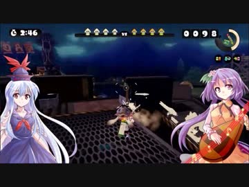 【ゆっくり実況】チーム八神堂が挑む第3回スプラトゥーンフェス 中編