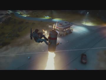 ジャストコーズ3 GamesCom Burn itトレーラー 高画質