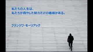 心の支えになった言葉…フランソワ・モーリアック（大橋直久）