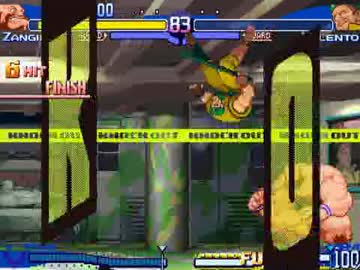 [Street Fighter ZERO 3] - Vザンギ 空中カウンター→オリコン→受身失敗→死亡