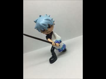 糖分王 坂田銀時を作ってみた(石粉粘土)