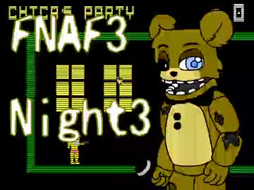 【FNaF3】警備中でも絵が描きたい！第3夜