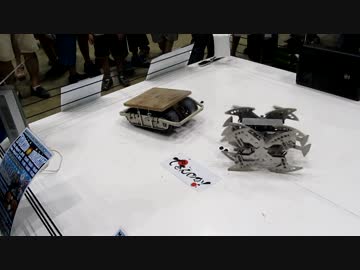 ロボットバトル　キューボVSエンドレスさとぼ