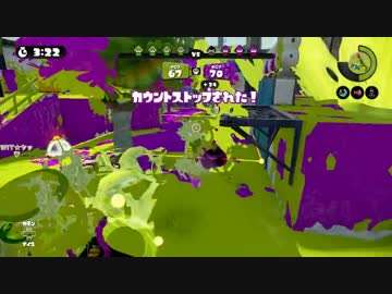 【プレイ動画】バケツ４人でタッグマッチに挑む#1【Splatoon】