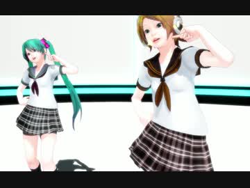 【MMD】「メランコリック」初音ミク・鏡音リン6.5頭身モデル