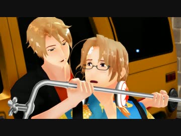 【APヘタリアMMD紙芝居】入れ替わらない島国【HEROの秘密】#3(完)