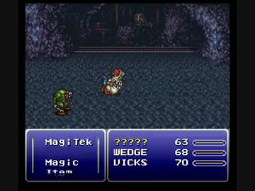 【TAS】ファイナルファンタジー6 "game end glitch" in 32:54.55