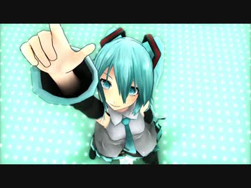 【MMD】デフォ服のＲＬミクさんが全開でELECT【微紳士】